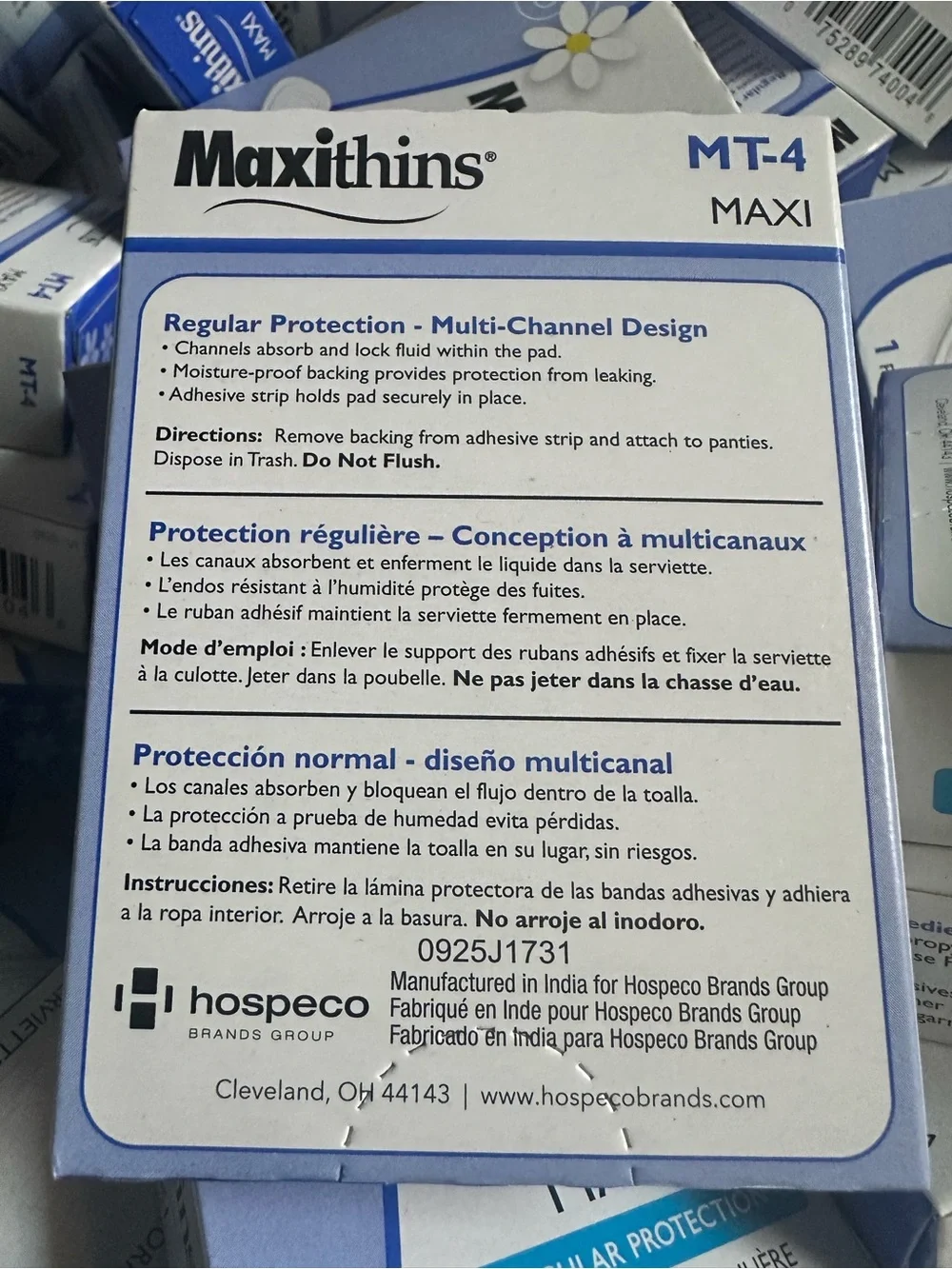 Maxithins Maxi Absorbent Pads - Individual Boxes (Lot)